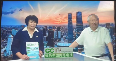 金牧粮草品牌创始人谢容受邀做客绿色中国网络电视